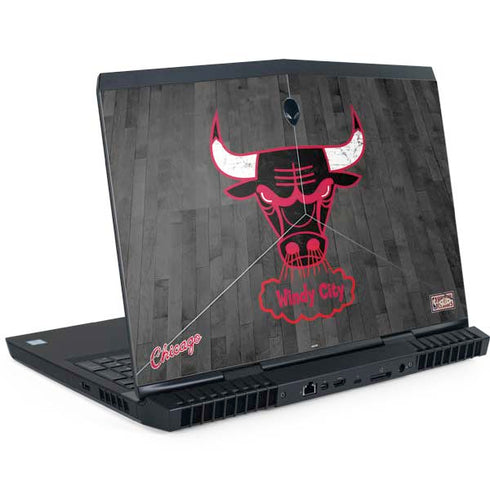 NBA Chicago Bulls Hardwood Classics Dell Alienware Skin