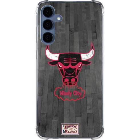 NBA Chicago Bulls Hardwood Classics Galaxy A55 5G Clear Case