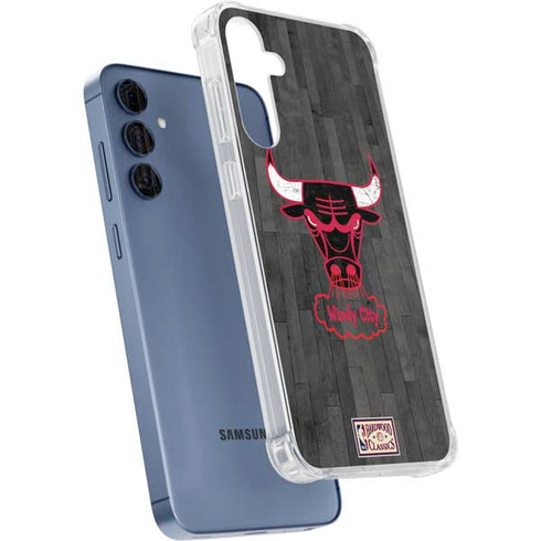 NBA Chicago Bulls Hardwood Classics Galaxy A55 5G Clear Case