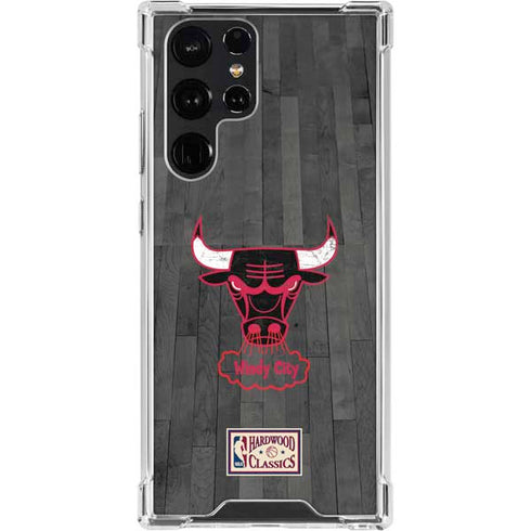 NBA Chicago Bulls Hardwood Classics Galaxy S23 Ultra Clear Case