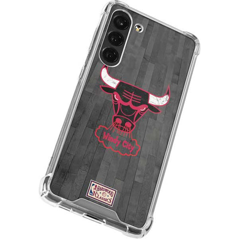 NBA Chicago Bulls Hardwood Classics Galaxy S24 FE Clear Case