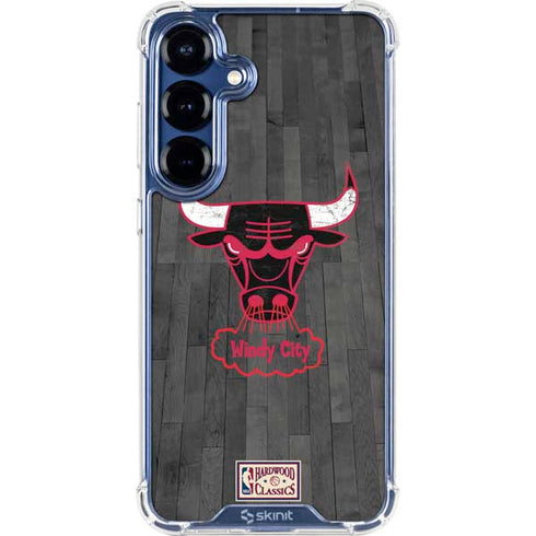 NBA Chicago Bulls Hardwood Classics Galaxy S25 Plus Clear Case