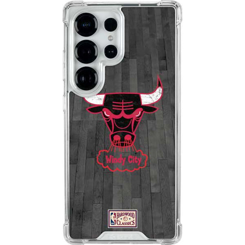 NBA Chicago Bulls Hardwood Classics Galaxy S25 Ultra Clear Case