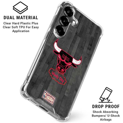 NBA Chicago Bulls Hardwood Classics Galaxy S26 Clear Case