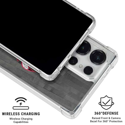 NBA Chicago Bulls Hardwood Classics Galaxy S26 Ultra Clear Case