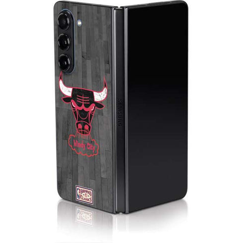 NBA Chicago Bulls Hardwood Classics Galaxy Z Fold5 5G Skin
