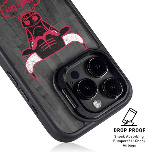 NBA Chicago Bulls Hardwood Classics iPhone 13 Pro Max Kickstand Case