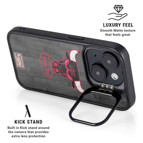 NBA Chicago Bulls Hardwood Classics iPhone 14 Plus Kickstand Case
