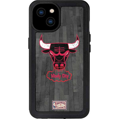 NBA Chicago Bulls Hardwood Classics iPhone 15 Plus Waterproof Case