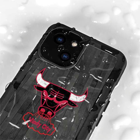 NBA Chicago Bulls Hardwood Classics iPhone 15 Plus Waterproof Case