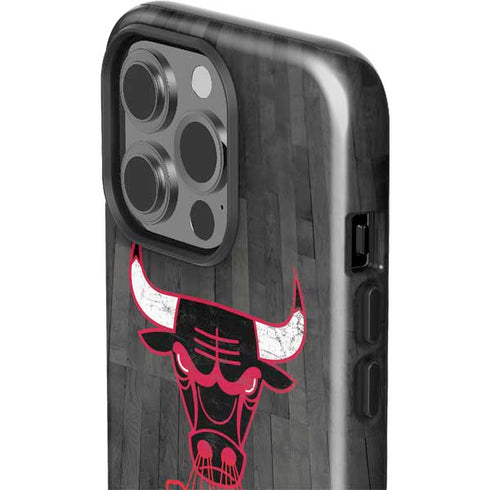 NBA Chicago Bulls Hardwood Classics iPhone 15 Pro Impact Case