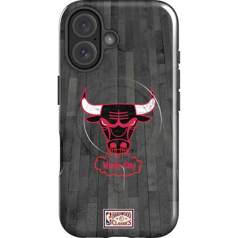 NBA Chicago Bulls Hardwood Classics iPhone 16 Magsafe Impact Case