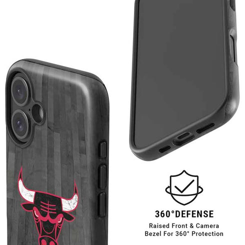 NBA Chicago Bulls Hardwood Classics iPhone 16 Magsafe Impact Case