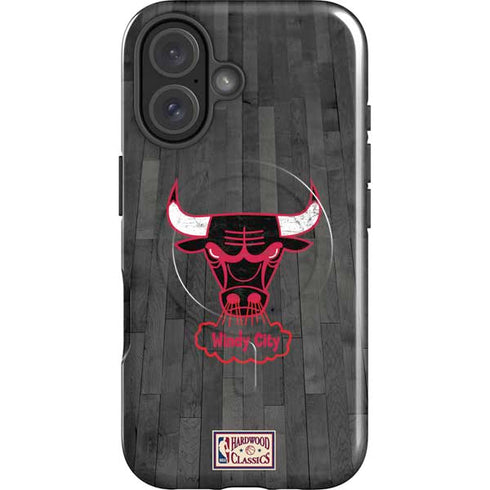 NBA Chicago Bulls Hardwood Classics iPhone 16 Plus Magsafe Impact Case
