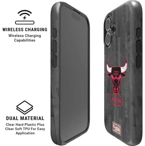 NBA Chicago Bulls Hardwood Classics iPhone 16 Plus Magsafe Impact Case