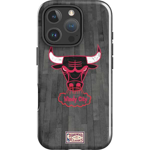 NBA Chicago Bulls Hardwood Classics iPhone 16 Pro Impact Case