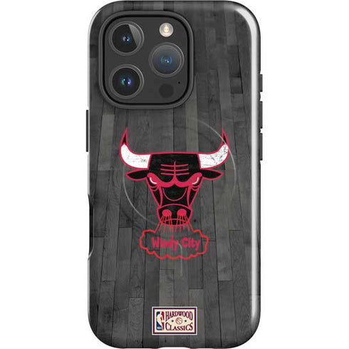 NBA Chicago Bulls Hardwood Classics iPhone 16 Pro Magsafe Impact Case