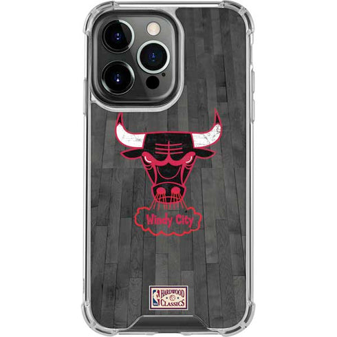 NBA Chicago Bulls Hardwood Classics iPhone 16 Pro Max Clear Case