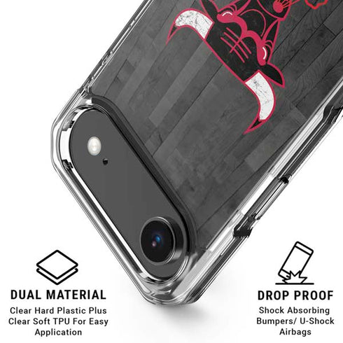 NBA Chicago Bulls Hardwood Classics iPhone 17 Air Clear Case