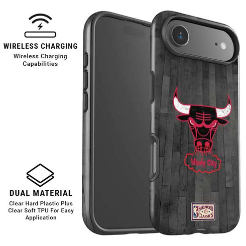 NBA Chicago Bulls Hardwood Classics iPhone 17 Air Magsafe Impact Case