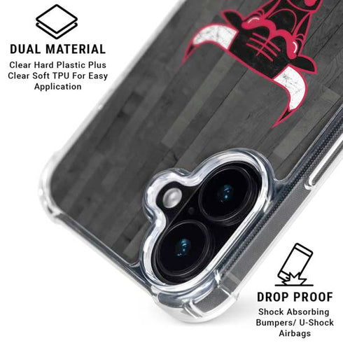 NBA Chicago Bulls Hardwood Classics iPhone 17 Clear Case