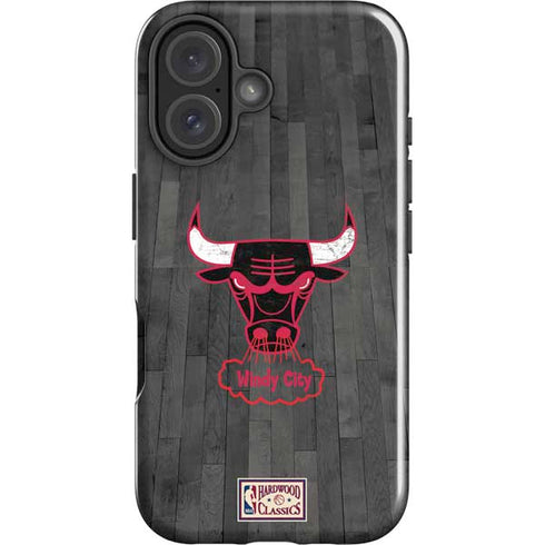 NBA Chicago Bulls Hardwood Classics iPhone 17 Impact Case