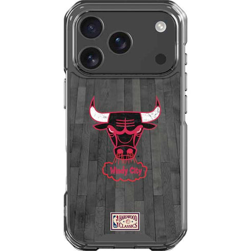 NBA Chicago Bulls Hardwood Classics iPhone 17 Pro Clear Case
