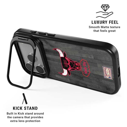 NBA Chicago Bulls Hardwood Classics iPhone 17 Pro Max Kickstand Case