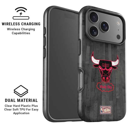 NBA Chicago Bulls Hardwood Classics iPhone 17 Pro Max Magsafe Impact Case