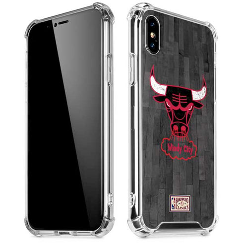 NBA Chicago Bulls Hardwood Classics iPhone X/XS Clear Case