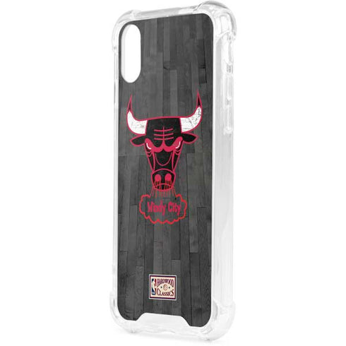 NBA Chicago Bulls Hardwood Classics iPhone XS Clear Case