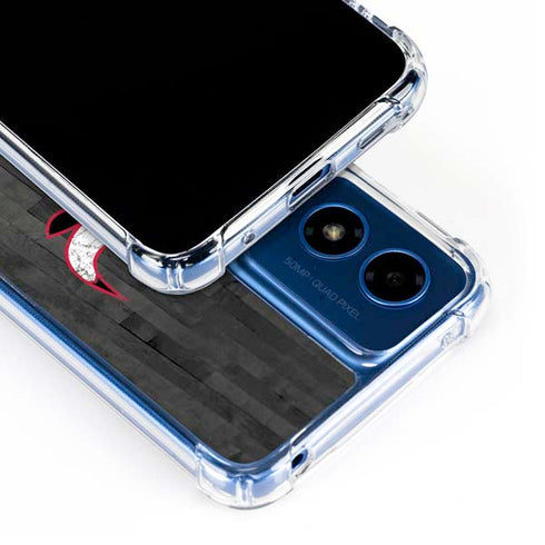 NBA Chicago Bulls Hardwood Classics Moto G 5G (2024) Clear Case