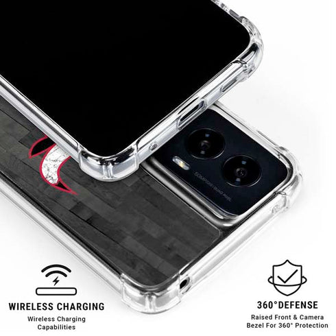 NBA Chicago Bulls Hardwood Classics Moto G Power 5G (2024) Clear Case
