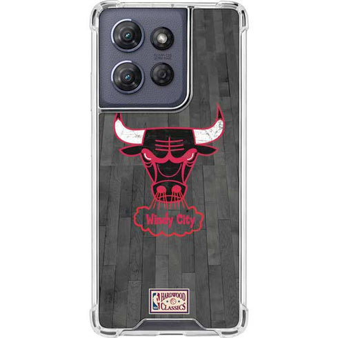 NBA Chicago Bulls Hardwood Classics Moto G Power 5G (2025) Clear Case