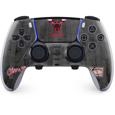 NBA Chicago Bulls Hardwood Classics PS5 DualSense Edge Pro Controller Skin