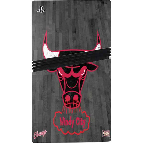 NBA Chicago Bulls Hardwood Classics PS5 Pro Bundle Skin
