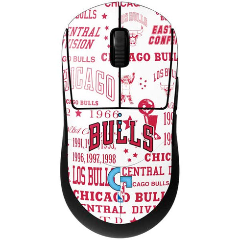 NBA Chicago Bulls Historic Blast G Pro Wireless Gaming Mouse Skin