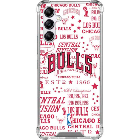 NBA Chicago Bulls Historic Blast Gabb Phone 4 Clear Case
