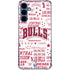 NBA Chicago Bulls Historic Blast Galaxy A35 5G Clear Case