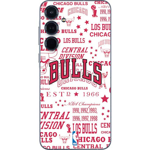 NBA Chicago Bulls Historic Blast Galaxy A55 5G Skin