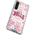 NBA Chicago Bulls Historic Blast Galaxy S24 FE Clear Case