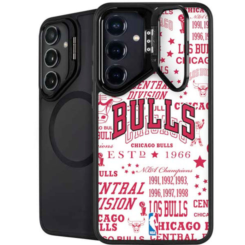 NBA Chicago Bulls Historic Blast Galaxy S24 FE Kickstand Case