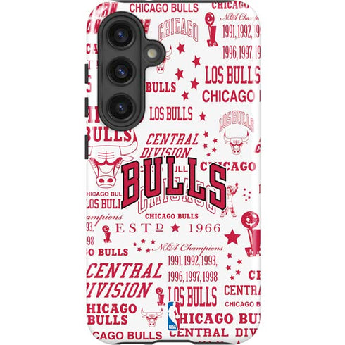 NBA Chicago Bulls Historic Blast Galaxy S25 Impact Case