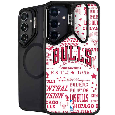 NBA Chicago Bulls Historic Blast Galaxy S25 Kickstand Case
