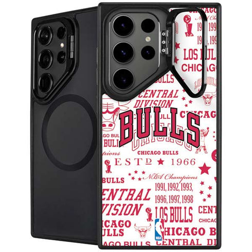 NBA Chicago Bulls Historic Blast Galaxy S25 Ultra Kickstand Case