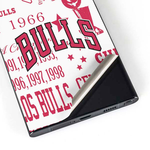 NBA Chicago Bulls Historic Blast Galaxy S24 Ultra Skin