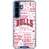 NBA Chicago Bulls Historic Blast Galaxy S25 Plus Clear Case