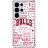 NBA Chicago Bulls Historic Blast Galaxy S25 Ultra Clear Case