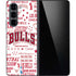 NBA Chicago Bulls Historic Blast Galaxy Z Fold5 5G Skin