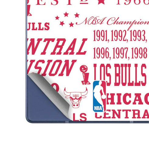 NBA Chicago Bulls Historic Blast Galaxy Z Fold6 Skin